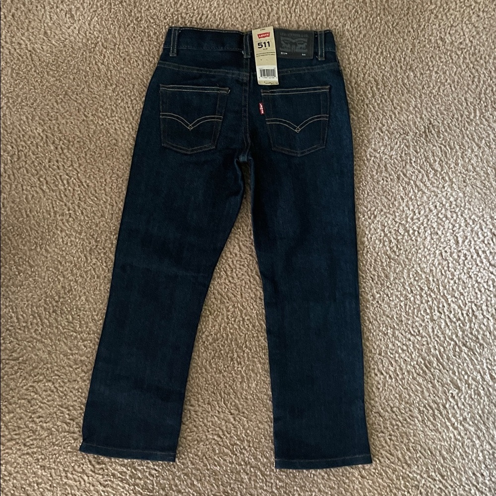 Levi's 511 Slim Fit Dark Blue Jeans